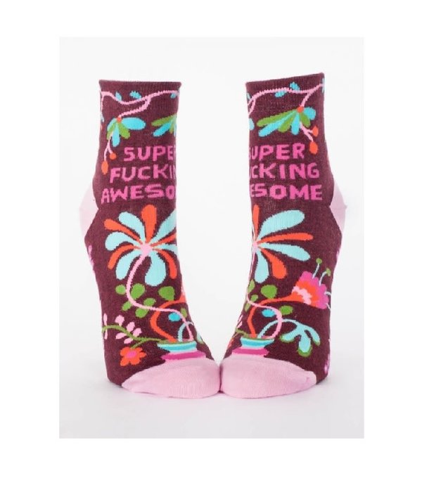 Blue Q Super F*cking Awesome Women's Ankle Socks