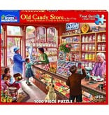 White MTN Puzzles Old Candy Store 1000 Piece Puzzle