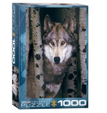 1000 Piece Gray Wolf Puzzle