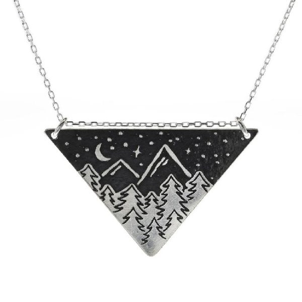 Silver Under the Sky Necklace