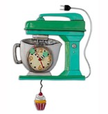 Vintage Green Mixer Clock