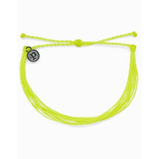 Pura Vida Pura Vida Bright Solid Neon Yellow Bracelet