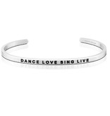 Dance Love Sing Live Bracelet