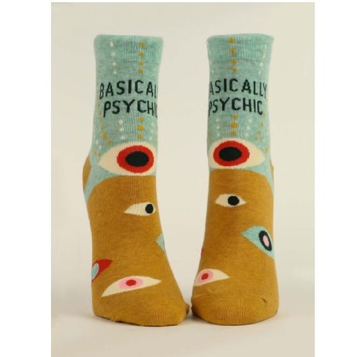 Blue Q Basically Psychic Women's Ankle Socks