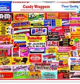 White MTN Puzzles Candy Wrappers 1000 Piece Puzzle