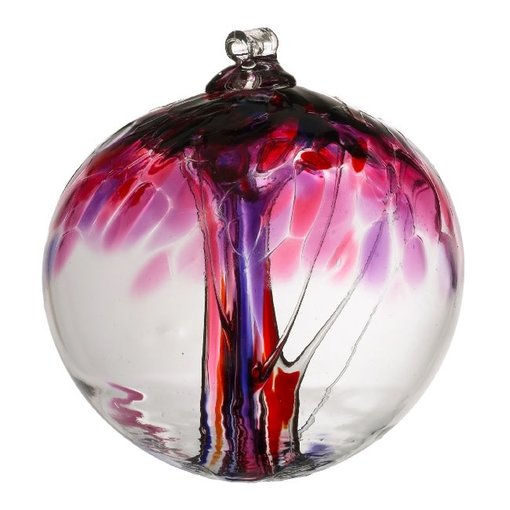 Kitras Glass Tree Of Love Glass Ball