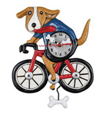 Allen Designs Bicycle Dog Clock