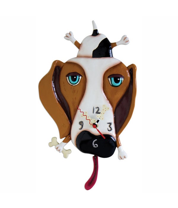 Buckley Dog Clock