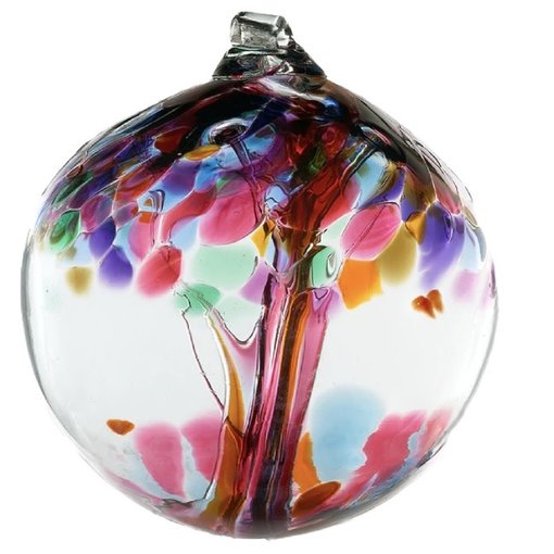 Kitras Glass Tree Of Friendship Glass Ball