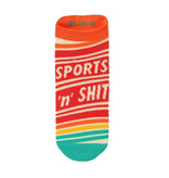 Blue Q Sports N Shit Sneaker Sock