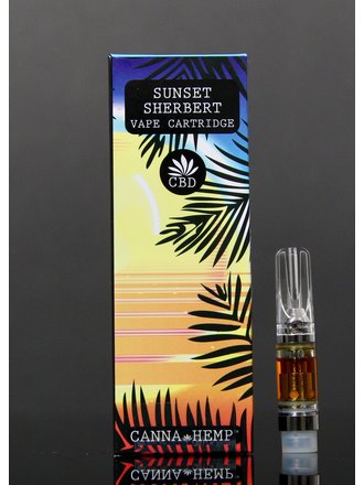 CannaHemp CDB Cartridge - Sunset Sherbert 200mg CannaHemp CDB Cartridge - Sunset Sherbert 200mg