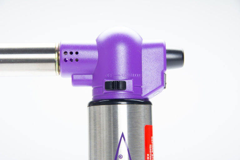 Blazer Big Buddy Torch - Purple with Stainless Steel