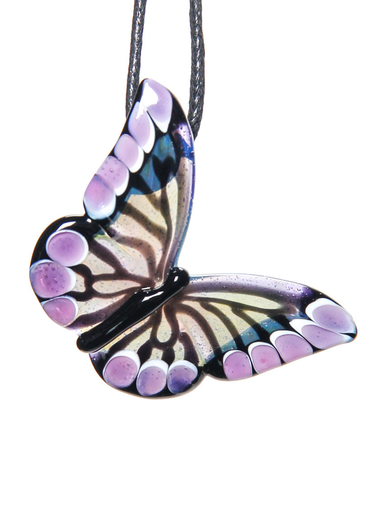 Margaret Zinser MZ Glass Butterfly Pendant 4