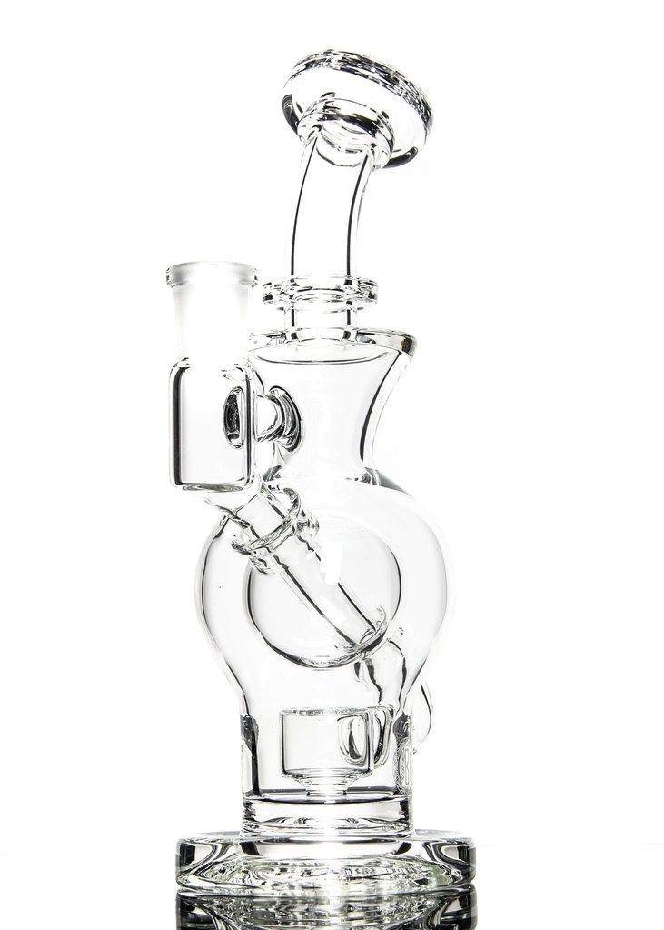 Fat Boy Glass Clear Ball Rig