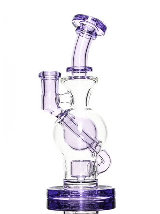 Fat Boy Glass Fat boy Glass Color Ball Rig Light Purple