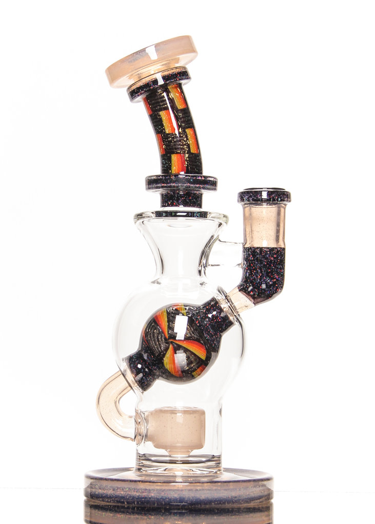 Fat Boy Glass Fully Worked Ball Rig Shifty Satin