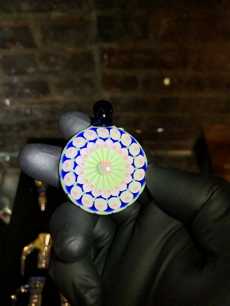 Olour Dotstack pendant with 6mm Lensed opal 2