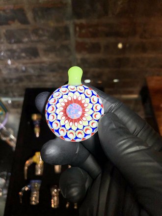 Olour Dotstack pendant with 10mm Lensed opal 2
