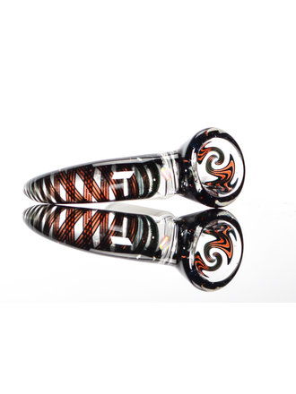 Jarred Bennett 14mm Slide with 4 hole screen Red Linework 6