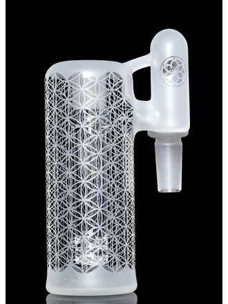 Seed of Life SoL Ash Catcher Sacred-G Blasted 14mm 90 Degree