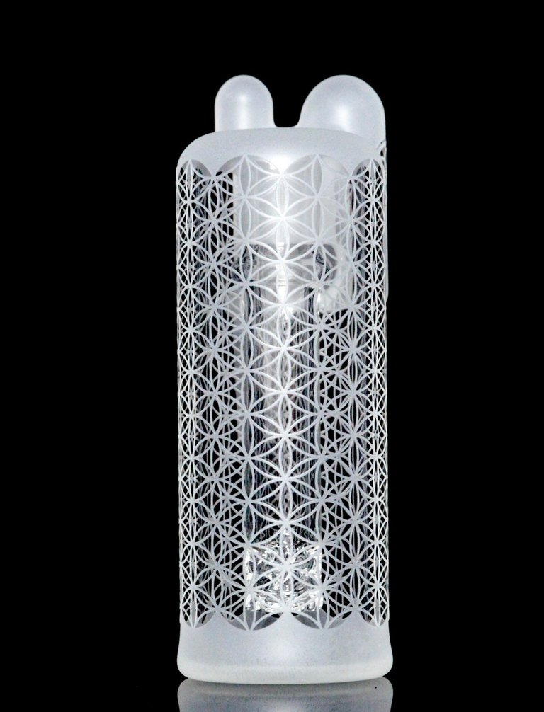 Seed of Life SoL Ash Catcher Sacred-G Blasted 14mm 90 Degree