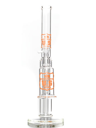 US Tubes 50x5mm 17" Fixed Straight Tube Set w/ Matching Ash catcher