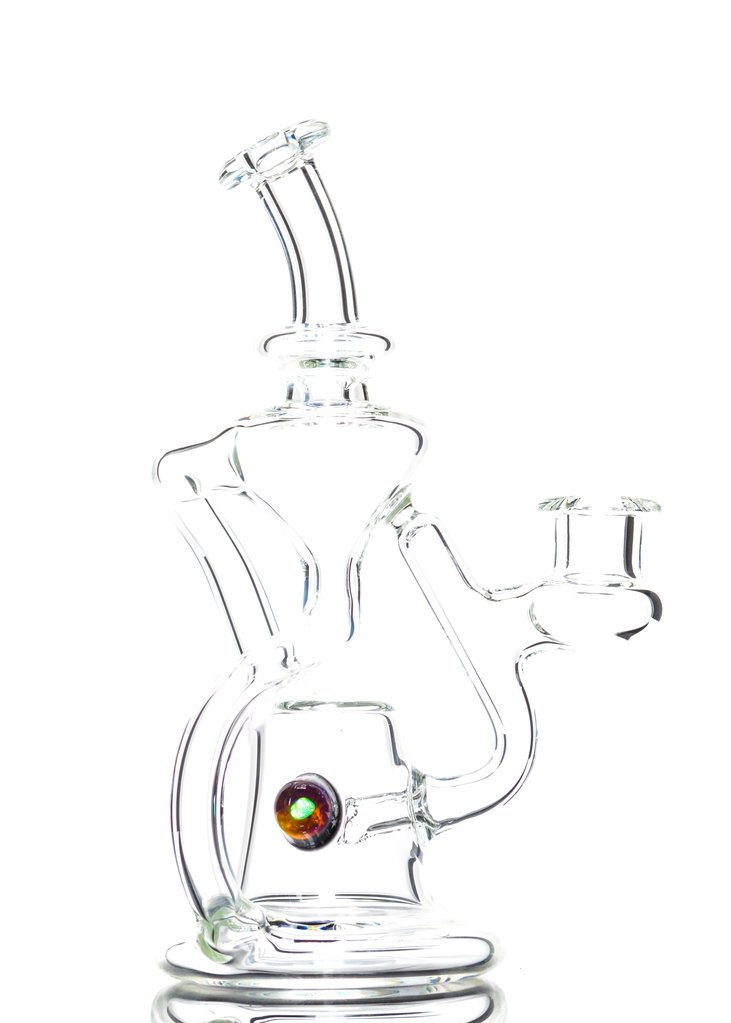 Donde Clear single up Recycler with accent attachment Opal