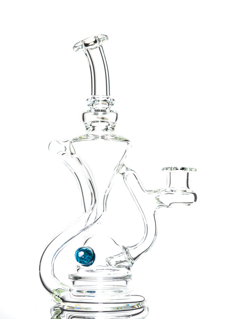 Donde Clear single up Recycler with accent attachment Blue Stardust