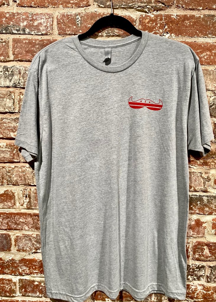 DC Stache Ts - Grey