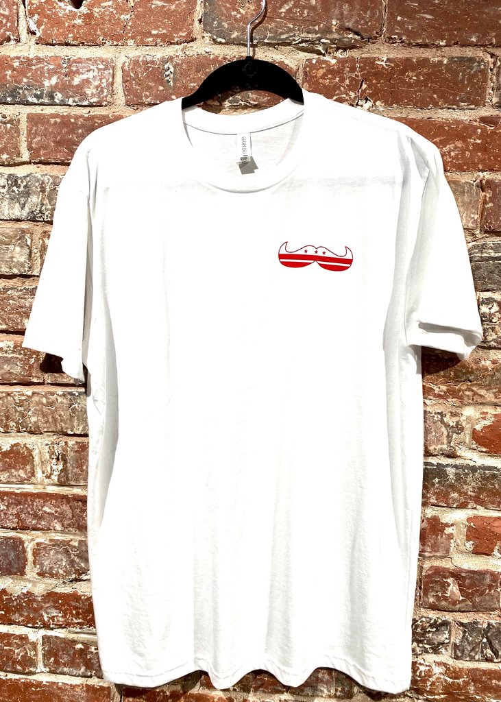 DC Stache Ts - White