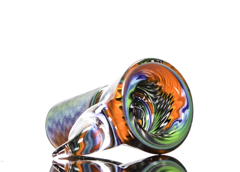 Kevin Howell Fully worked 4 hole slide with Opal horn 18mm 6