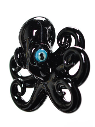 Liz Wright Octopus pendant - Galaxy Black
