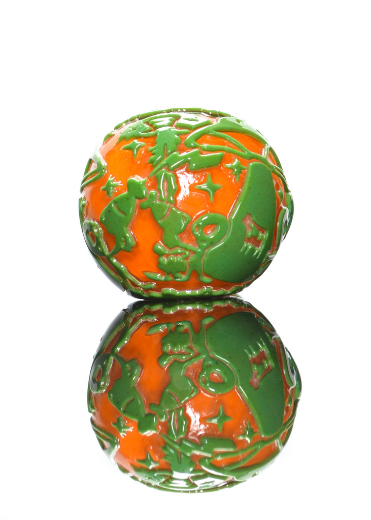 Liberty 503 2 color carved and Flame polished Alien Theme
