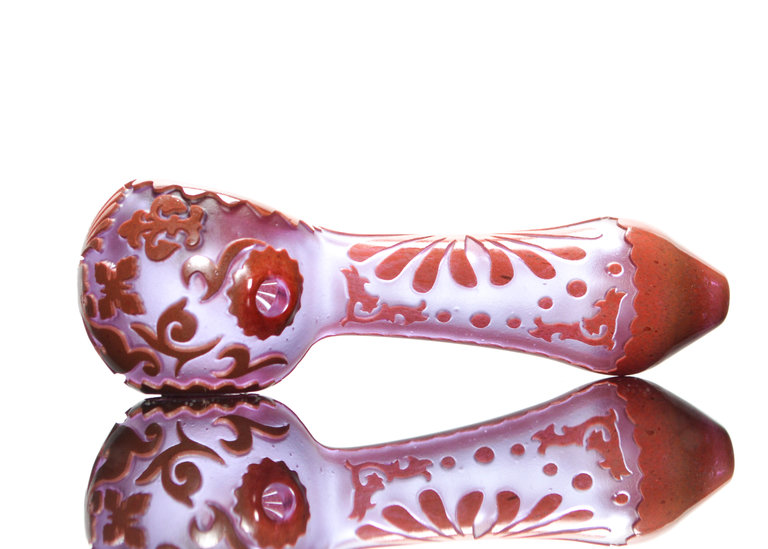 Liberty 503 2 Color Carved spoon Design 1