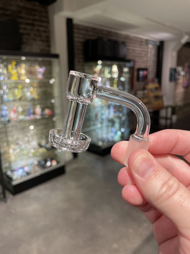 Fat Boy Glass DCS Quartz Terp Slurper ( Fat Boy Glass )  14mm Male 90 Deg