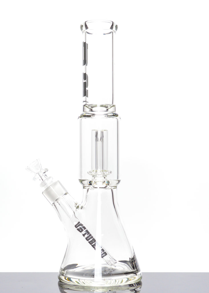 US Tubes UST Beaker with Circ perc 17" Black Logo