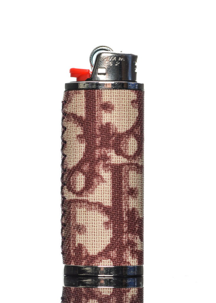 D-GOOD Bic Lighter Case Christian Dior Bordeaux