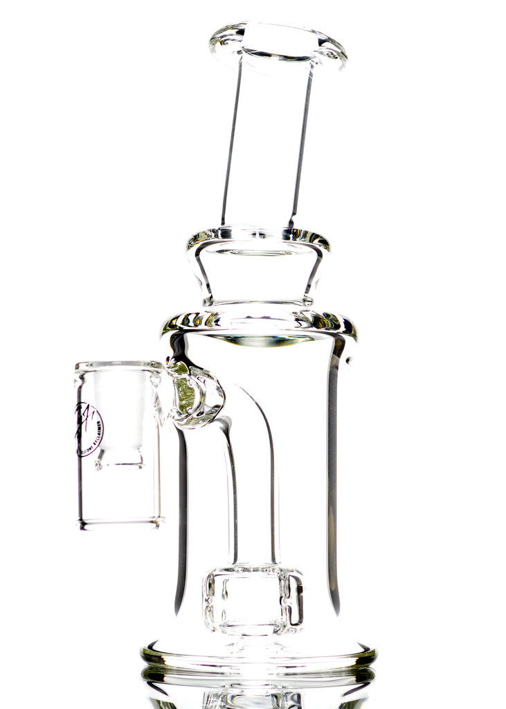 Jeff Glass 10mm Rig with Silicone Reclaimer