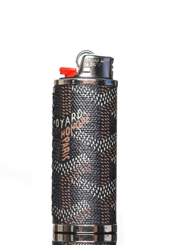 D-GOOD Bic Lighter Case Goyard - Black