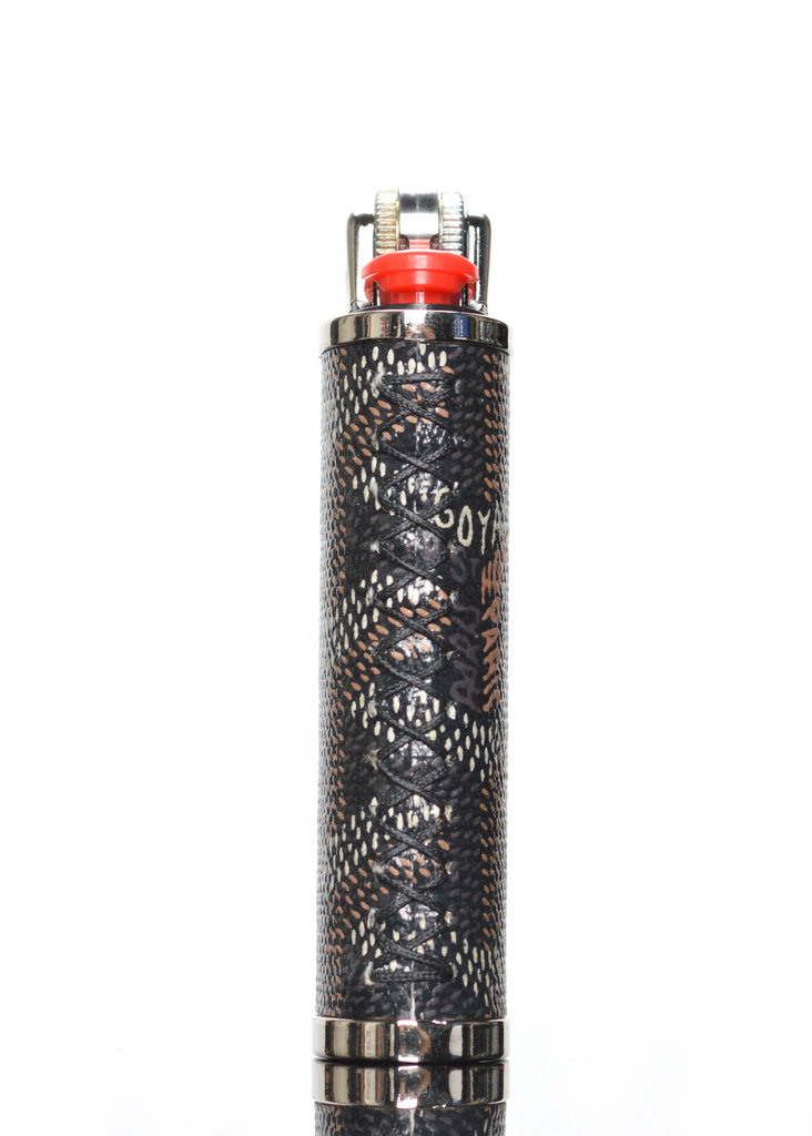 D-GOOD Bic Lighter Case Goyard - Black