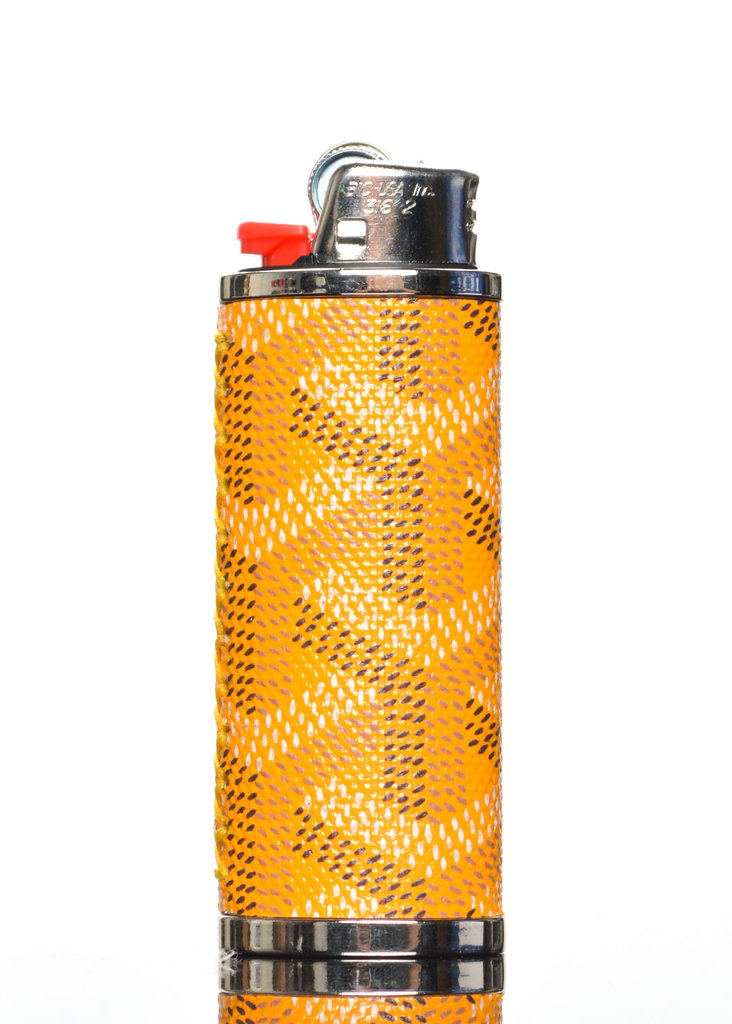 D-GOOD Goyard Bic Lighter Case -  Yellow