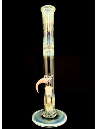 Apix 45x5 Gridline with Fume and Horn Slide - Yoshi CFL with Tropical Green accent.