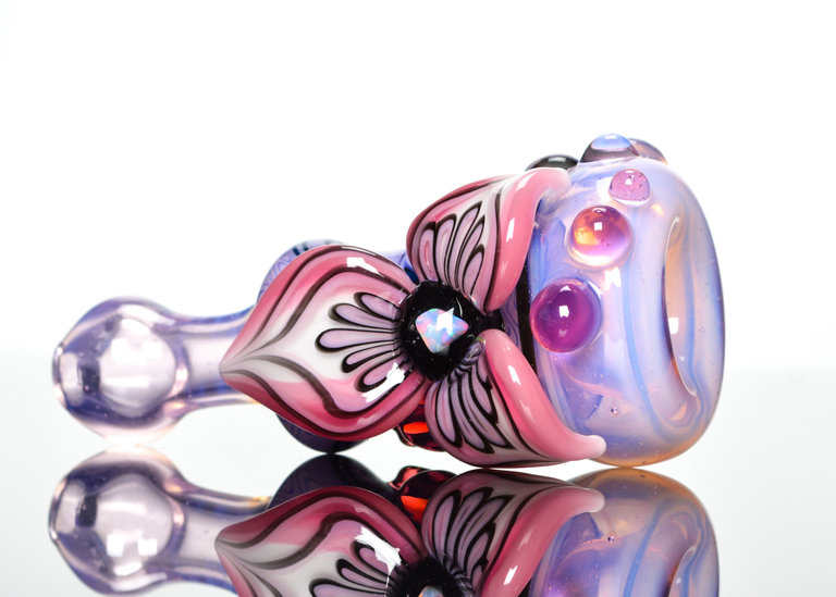 Blossom Glass Flower Chillum 3