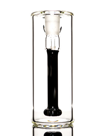 TKO TKO Circ Ash Catcher 14mm 90 Degree Black Accents