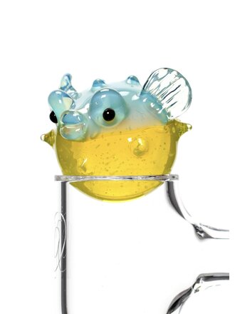 Liz Wright Aquamania v2 & Citron Puffer Fish Slurper Caps 1