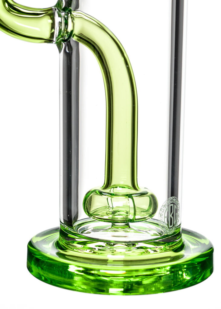 Fat Boy Glass Fatboy Glass Color Straight  Lime Green