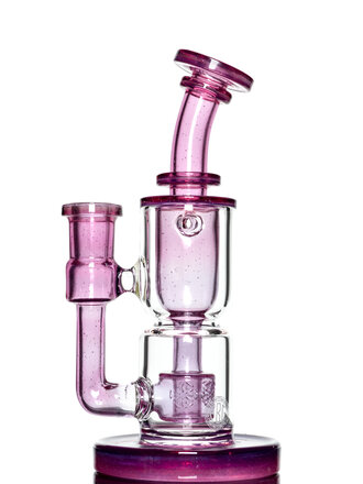 Fat Boy Glass Mini Color Torus Rosaline over White Satin