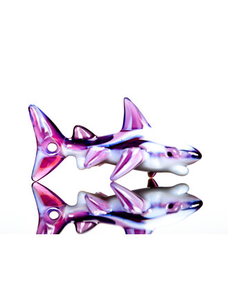 Liz Wright Royal Jelly & White Rhino Shark Pendant