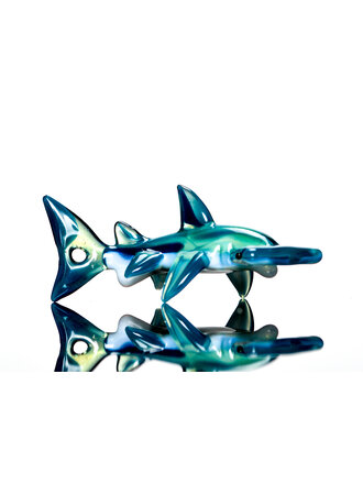 Liz Wright Titan *& Peacock Shark Pendant