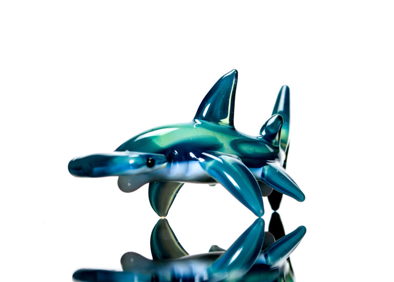 Liz Wright Titan *& Peacock Shark Pendant